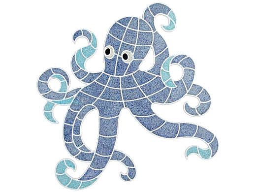 AquaStar Swim Designs Octopus Pre-Filled Frame | F2008-01