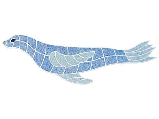AquaStar Swim Designs Sea Lion Pre-Filled Frame | F2009-01