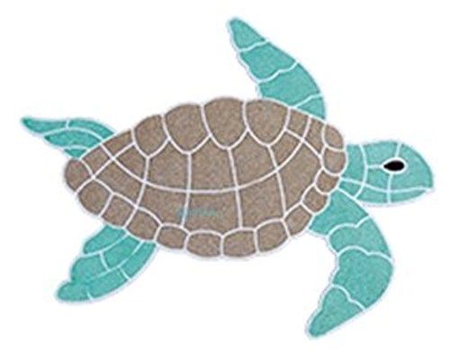 AquaStar Swim Designs Medium Turtle Pre-Filled Frame | F2023-01