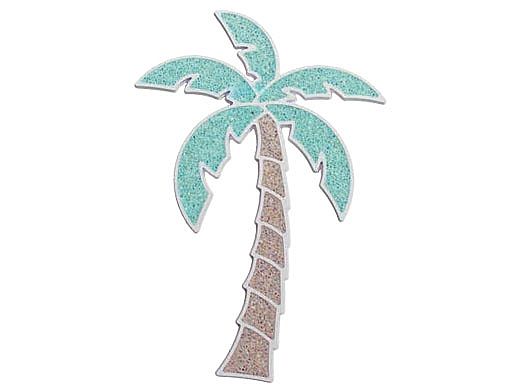AquaStar Swim Designs Medium Palm Tree Pre-Filled Frame | F2027-01
