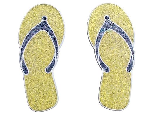 AquaStar Swim Designs Sandal Pre-Filled Frame | Set of 2 | F2028-01