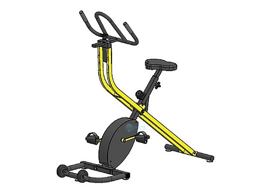 Aqua Creek Tidalwave Pool Bike | Yellow | F-TWPB-YLW