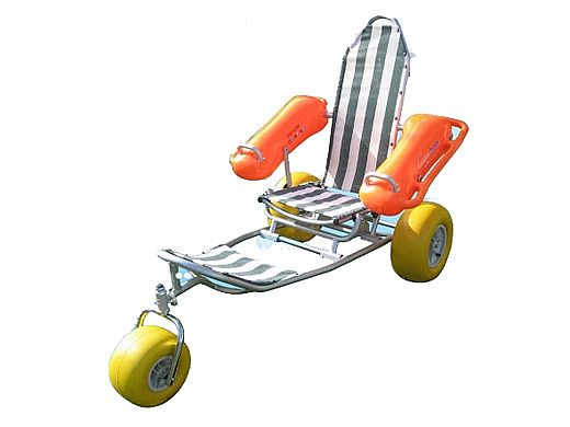 Aqua Creek Floating Beach Wheelchair | F-017WWBC