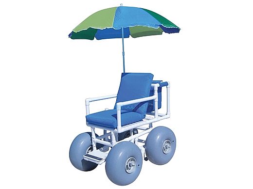 Aqua Creek Beach Access Chair with 4 Large Wheels | F-013BAC
