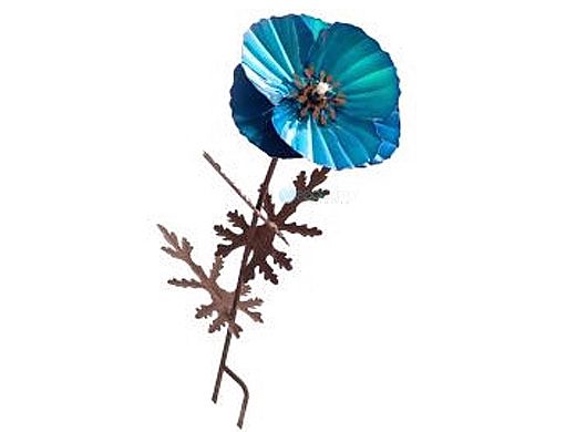 Desert Steel Himalayan Poppy Garden Torch | 409-005