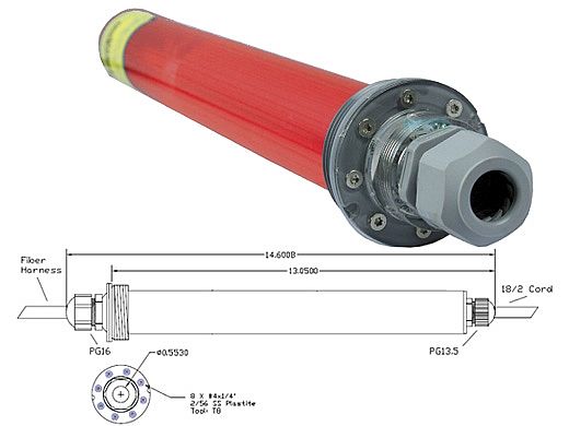 Savi X-Stream LED Driver | X-Stream P Series & X-Stream Sol P | 12V 150' Cord | SAVI-XMS-DRIV150-P