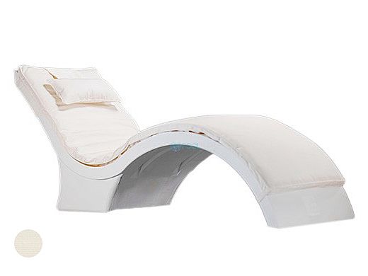 Ledge Lounger Chaise Cushion with Pillow | Oyster | LLCC-O