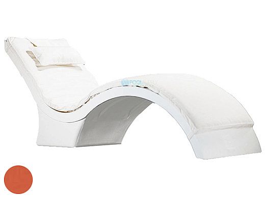 Ledge Lounger Signature Collection Chaise Deep Cushion with Pillow | Premium 1 Color Tuscan | LL-SG-CD-CP-P1-4677