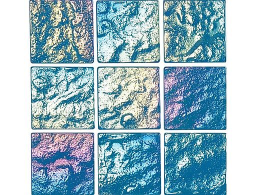 National Pool Tile Lightwaves Glass Tile | Aquamarine 2x2 | LWV-AQUAMARINE2X2