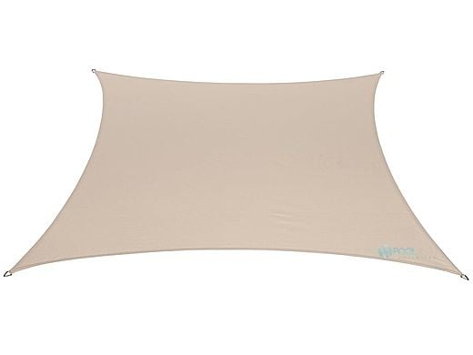 Coolaroo Coolhaven Square Shade Sail | 12x12 Foot Sahara | 473822