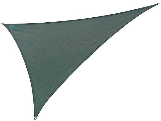 Coolaroo Coolhaven Right Triangle Shade Sail | 15x12x9 Foot Heritage Green | 473846