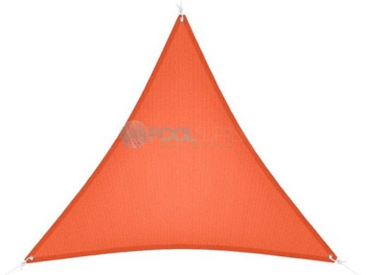 Coolaroo Kool Kolors Triangle Shade Sail | 9-Foot Orange | 434526
