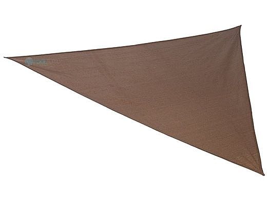 Coolaroo® Ready to Hang Triangle Shade Sail | 11-Foot Mocha | 449308