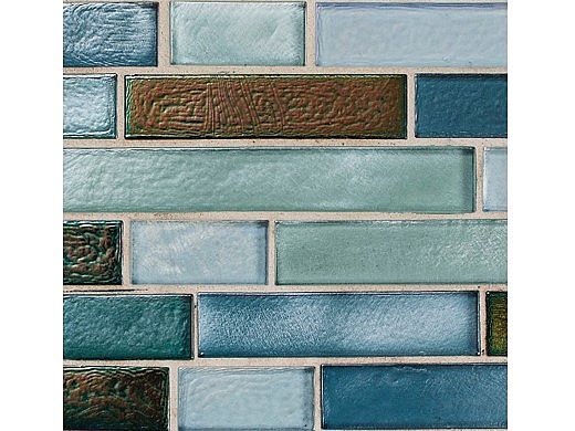 National Pool Tile Aquascapes Interlocking Glass Tile | Marine | OCN-MARINE IS12
