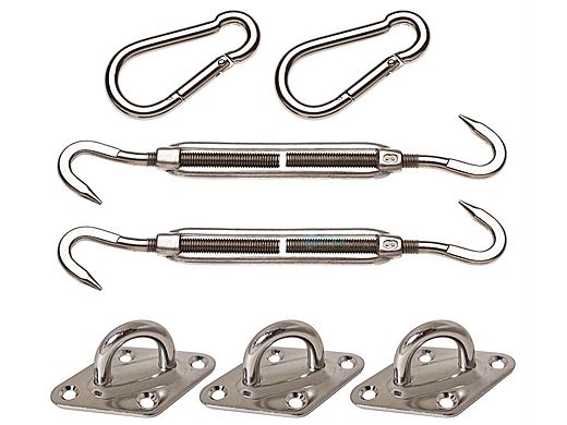 Coolaroo® Extreme Triangle Shade Sail Hardware Kit | 471927