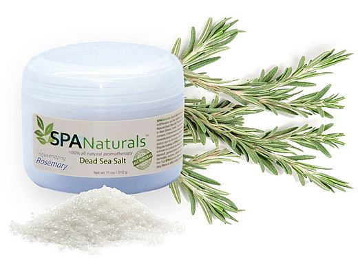 inSPAration Spa Naturals Dead Sea Salt Crystals | Rosemary Sage | 11oz | 593