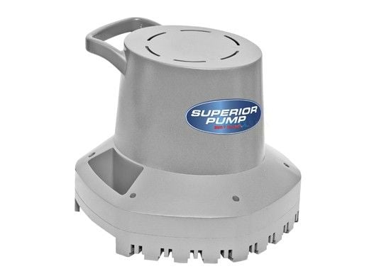 Superior Pump Automatic Pool Cover Pump | 2100 GPH 25-Foot Cord 120V | 92395