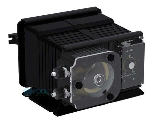 Blue-White Flexflo HI Pressure Chlorinator Chemical Feed Pump with Star II Tank | 7 Gallon | A100N | A1N20A-6T-T7