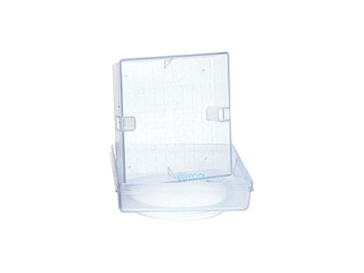 Pour-A-Lid 11" Square Pool Skimmer Cover For New Construction | Frosted | SQ201 PAL FROSTED