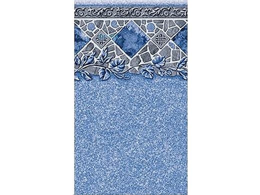27' Round 54" Athena Pattern Beaded 20 Mil Liner | 4000 Series - Heavy Duty (HD) Beaded Liner | 5-2700 ATHENA 2