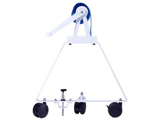Rocky's Reel Systems High Riser Residential Reel System | AT-1 Adjustable Tube Set For Up To 20' Wide Pool | 318/323