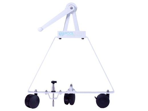 Rocky's Reel Systems High Riser Residential Reel System | AT-2 Adjustable Tube Set For Up To 24' Wide Pool | 318/325