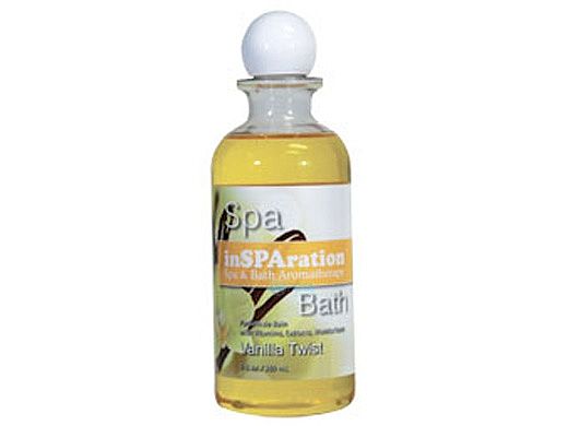 inSPAration Spa & Bath Aromatherapy | Vanilla Twist | 9oz Bottle | 125X