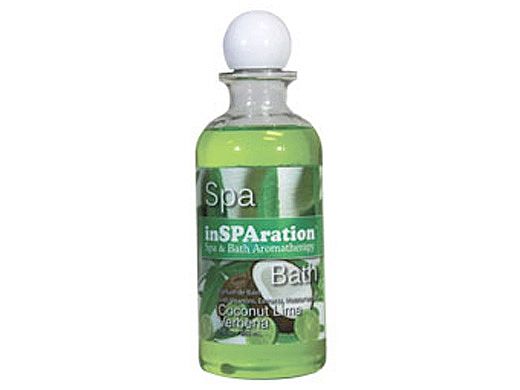 inSPAration Spa & Bath Aromatherapy | Coconut Lime Verbena | 9oz Bottle | 371X