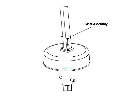 SR Smith Splash! Lift ER Mast Assembly | 150-1100A