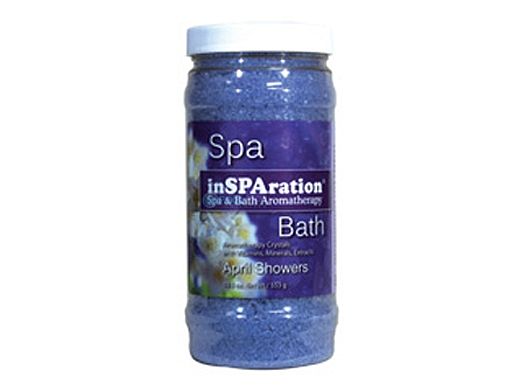 inSPAration Spa & Bath Aromatherapy Crystals | April Showers | 19oz Jar | 753