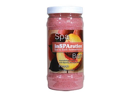 inSPAration Spa & Bath Aromatherapy Crystals | Peach | 19oz Jar | 758