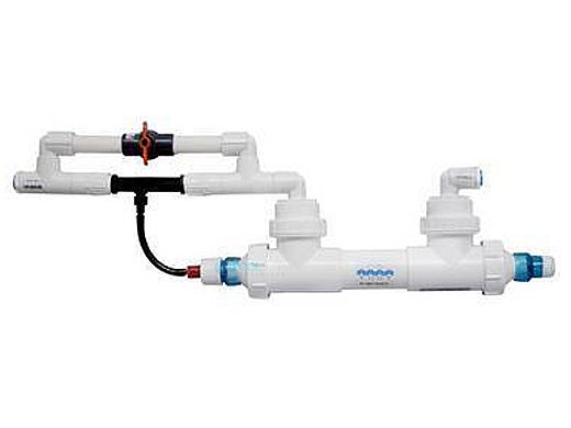 Aqua Ultraviolet Clear-Line Irrigation UV/Ozone Combo | 2" | 25 Watt | White | A00223