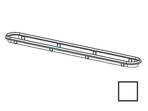 AquaStar 32" Channel Drain Anti-Entrapment Suction Outlet Cover Only | White | 32CDAVNF101