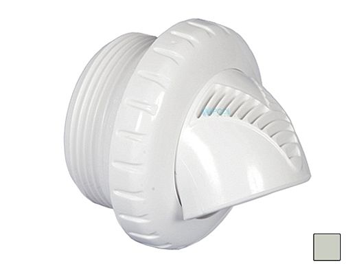 Infusion Pool Products Venturi Return Fitting | Threaded 1.5" Inlet | Light Gray | VRFTHLG