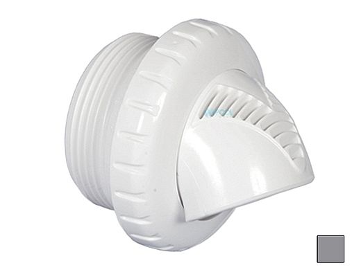 Infusion Pool Products Venturi Return Fitting | Threaded 1.5" Inlet | Dark Gray | VRFTHDG