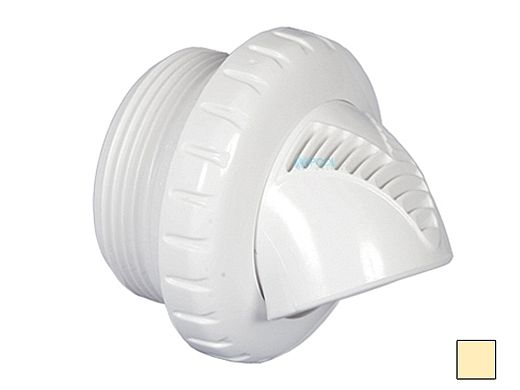 Infusion Pool Products Venturi Return Fitting | Threaded 1.5" Inlet | Bone | VRFTHBO