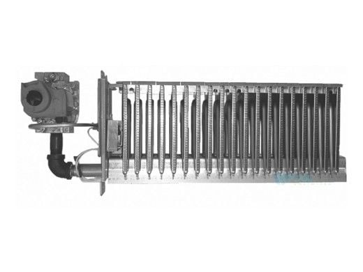 Raypak Burner Tray with Gas Valve Sea Level Propane Gas 156A | 014854F