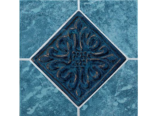 National Pool Tile Blue Seas 6x6 Deco | Light Blue | SEA-LIGHT DECO