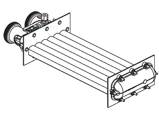 Raypak Heat Exchanger Assembly Cooper 106A Polymer Kit | 014869F