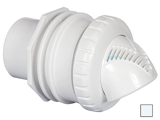 Infusion Pool Products Venturi Return Fitting | Standard Wall Assembly | 1" Inside 1.5" Outside Inlet | Clear | VRFSWACL