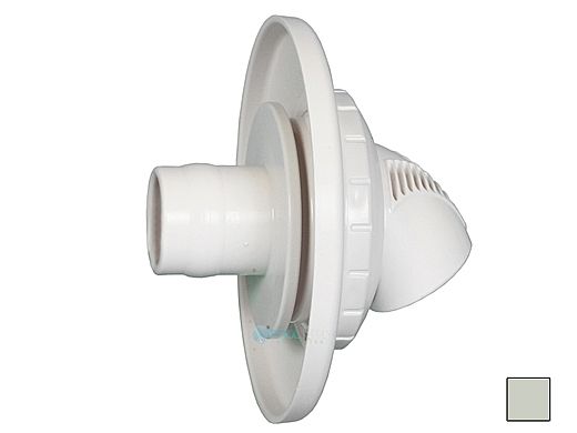 Infusion Pool Products Venturi Return Fitting | Self Aligning Slip 1" Inlet with Flange | Light Gray | VRFSAF1LG