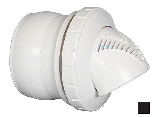 Infusion Pool Products Venturi Return Fitting | Self Aligning Slip 2" Inlet | Black | VRFSAS2BK