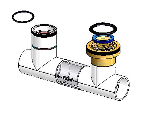 AutoPilot Manifold Bottom Portion for 941-215C-A  | PLA0045