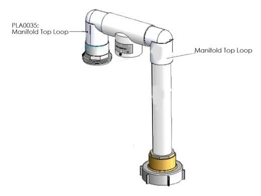 Autopilot Residential Manifol Top Loop for Single System Manifolds | PLA0035 | PLS0035