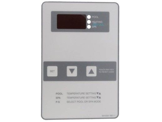 Raypak R5350, R6350, R8350Ti-E heat Pump Control Label Digital | H000330