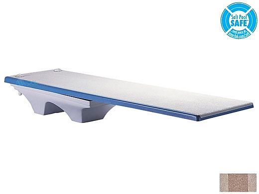 Inter-Fab Los Arcos Base with Duro-Beam aquaBoard™ Board Complete | 6' Tan with Tan Top Tread and Tan Base | DB6TAN-LOS6