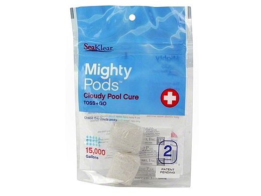SeaKlear Pool Pods Cloudy Pool Cure | 2-Pack | 1160001