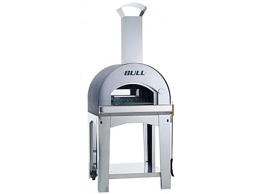 Bull Outdoor Wood Fired Large Pizza Oven with Cart | 66025