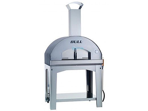 Bull Outdoor Extra Large Wood Fired Pizza Oven with Cart | 66042