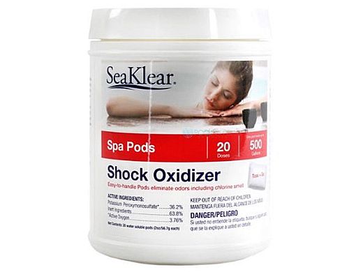 SeaKlear Spa Pods Shock Oxidizer | 20 Pack | 1160051